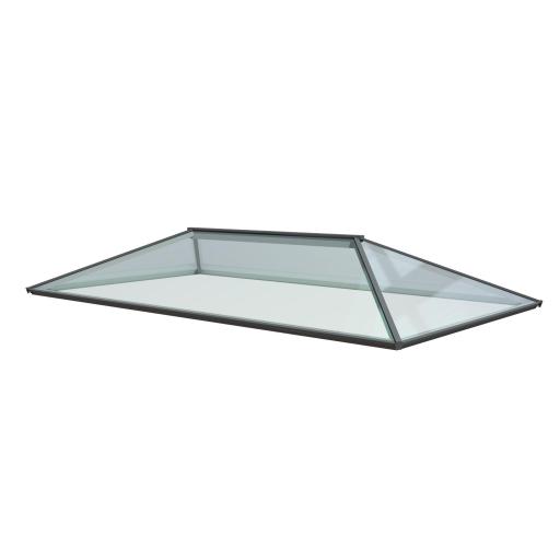 Atlas 2750mm x 1500mm Aluminium roof lantern 4 Pane